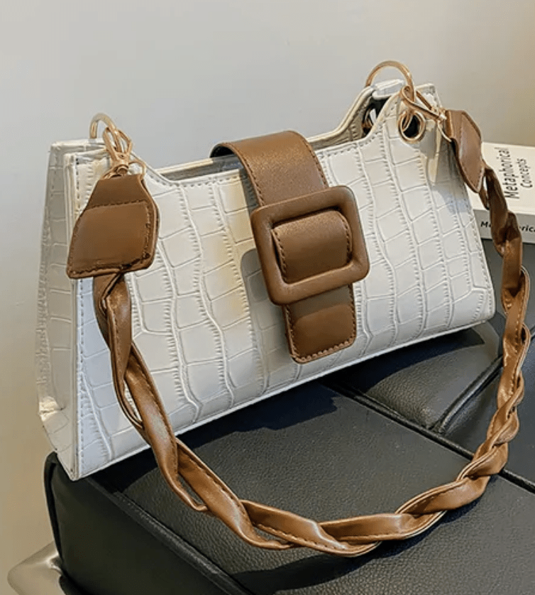Braided Messenger Handbag - Maily's Classic Accessories