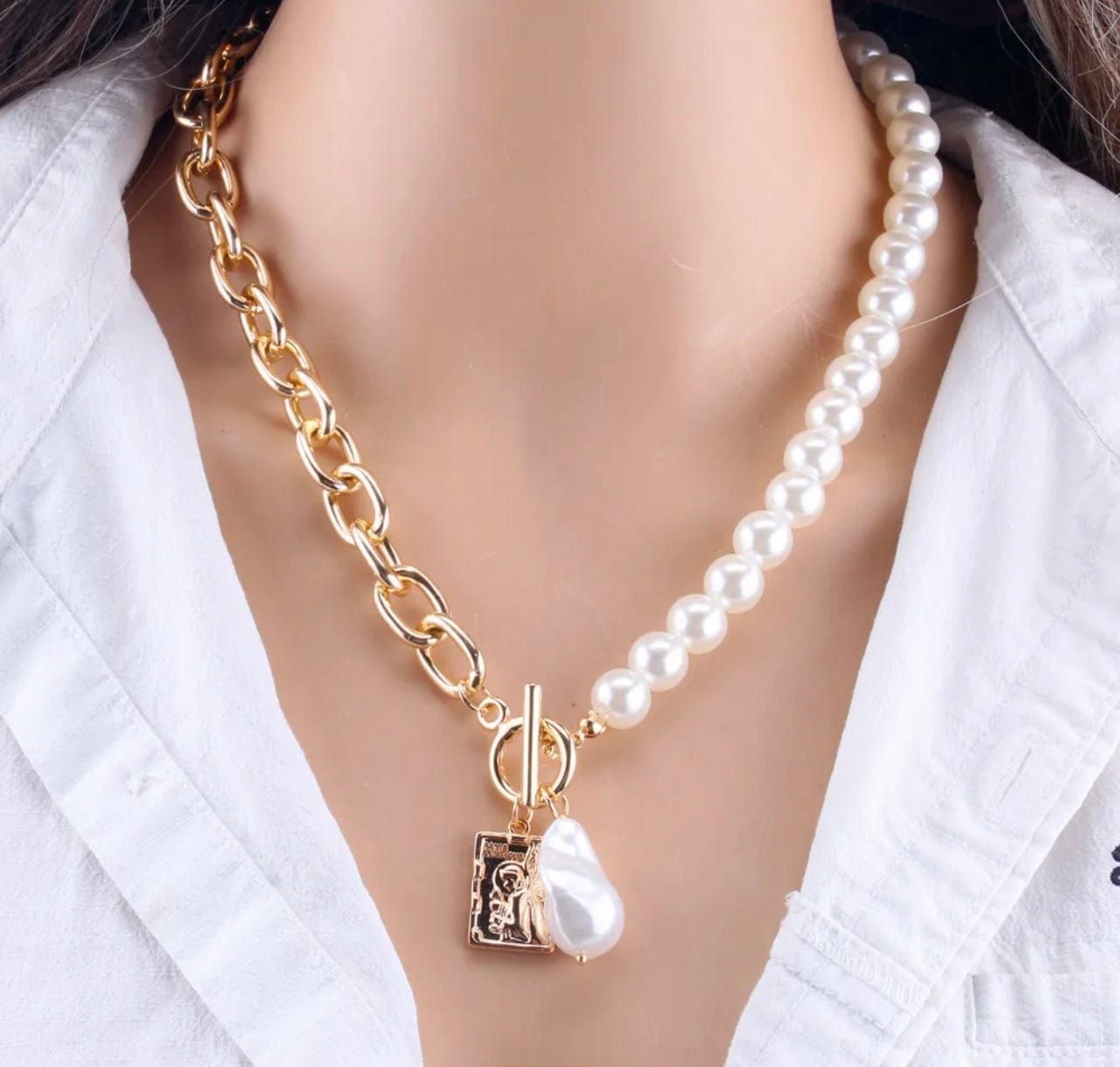Elegant Pearls neckless - Maily's Classic Accessories