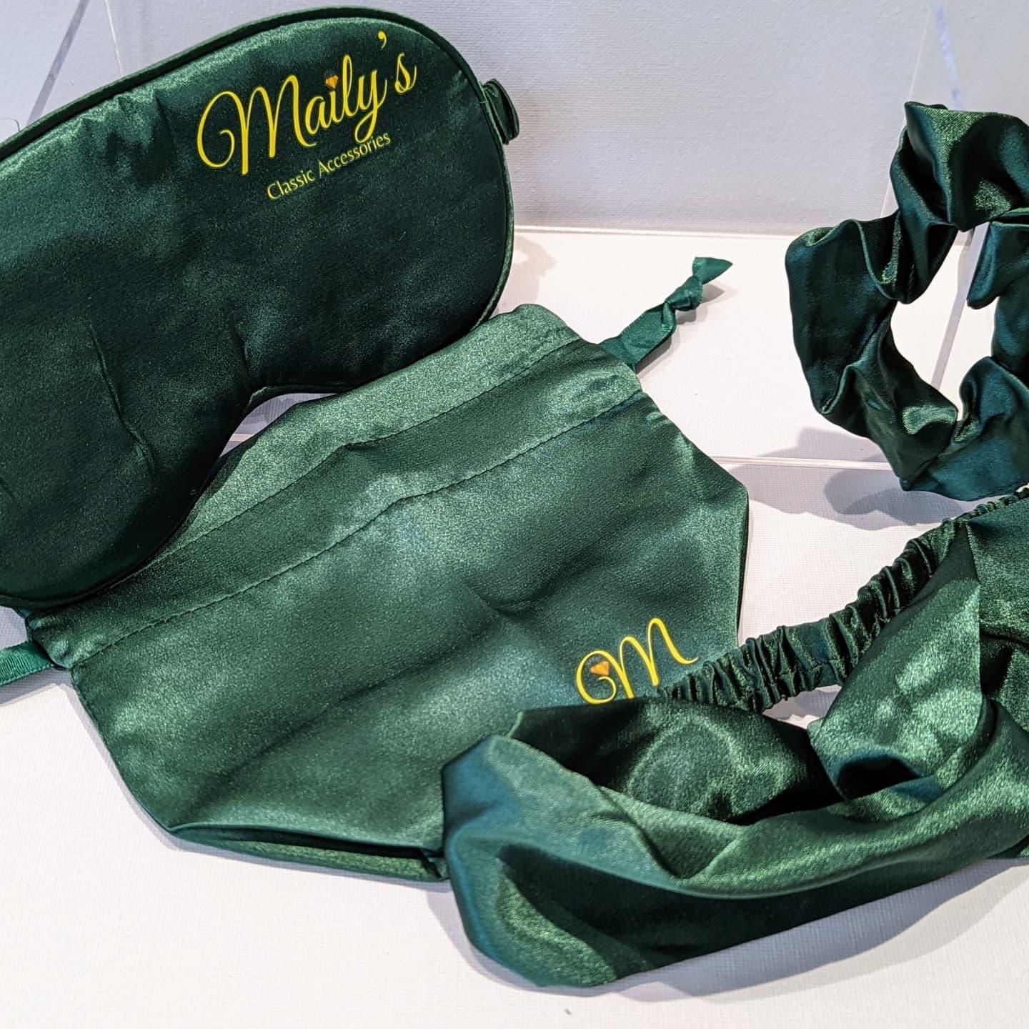 Satin Eye Mask Set - Maily's Classic Accessories