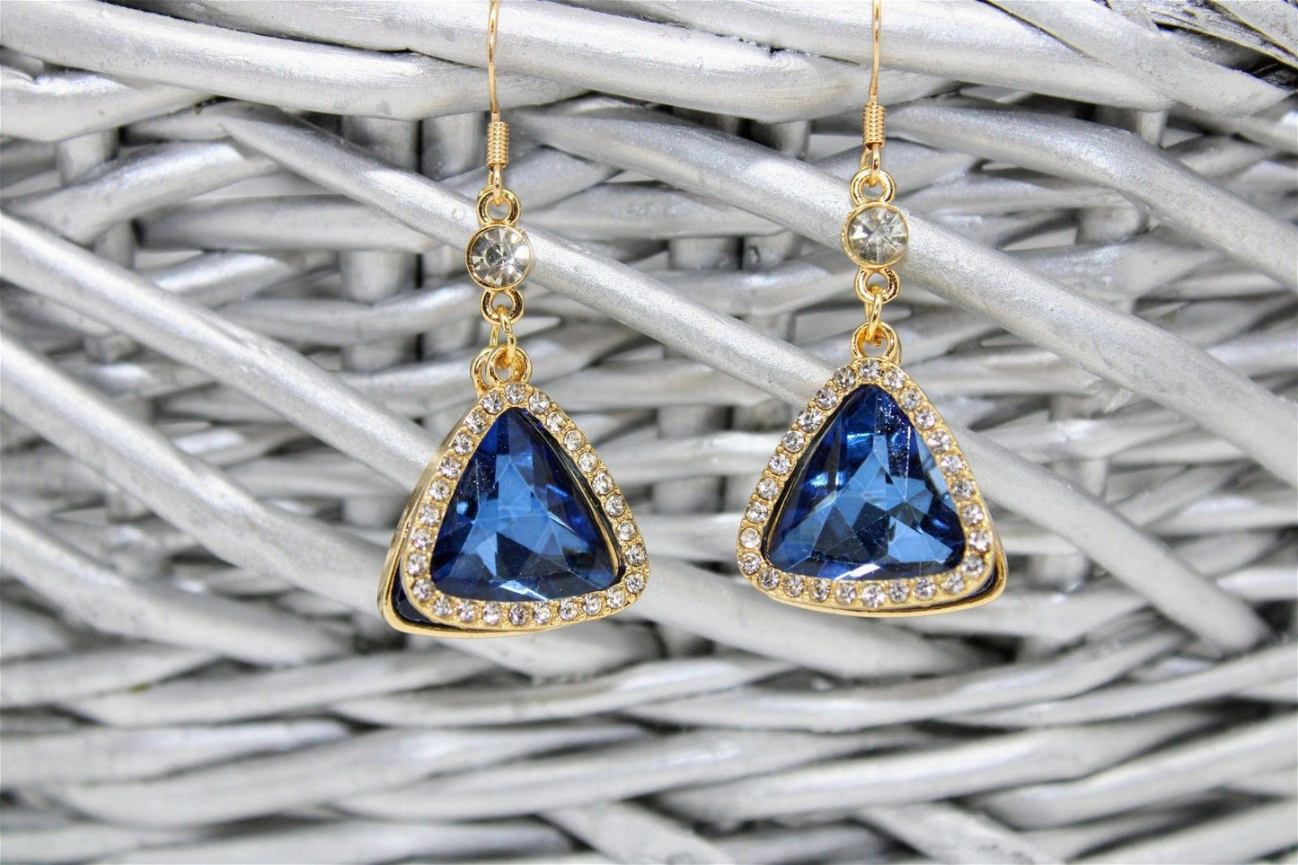 The Golden Triangle Earrings - Maily's Classic Accessories