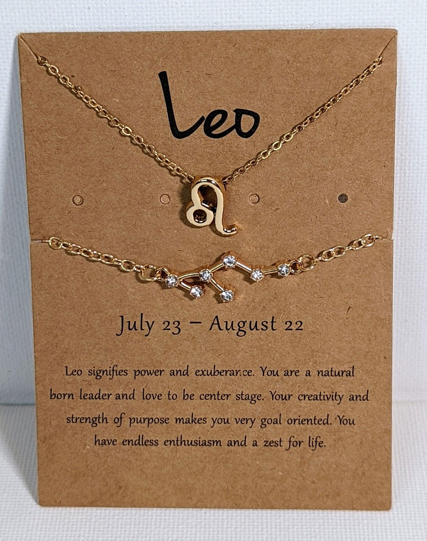 Zodiac Neckless and Bracelet - Maily's Classic Accessories
