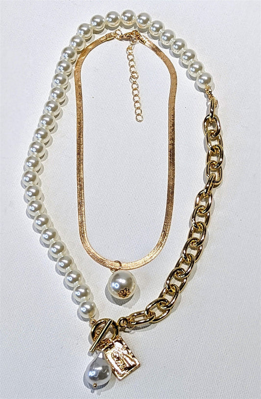 Elegant Pearls neckless - Maily's Classic Accessories