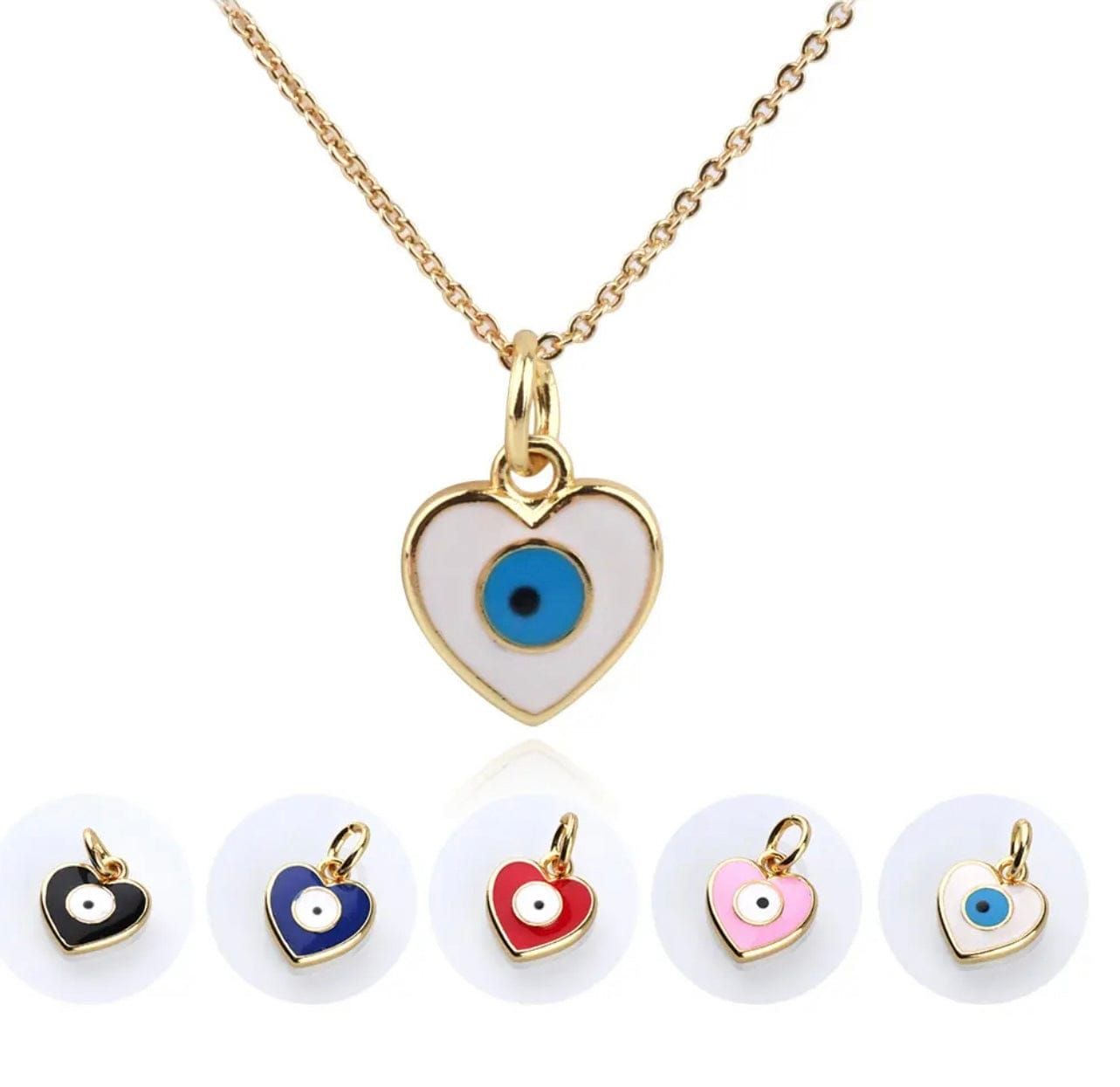 Eye on the heart necklace - Maily's Classic Accessories