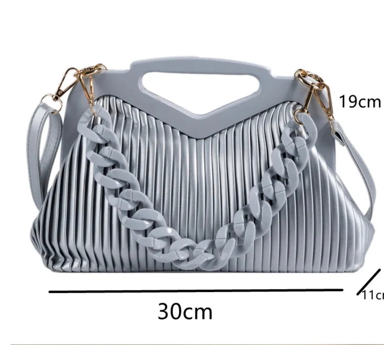 Pleated Handbag – Maily's Classic Accessories